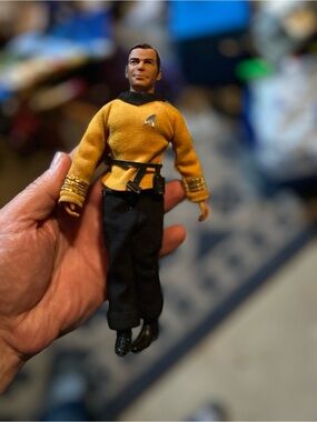 Vintage 1974 Mego Star Trek Captain Kirk action figure